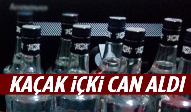 55 yaşındaki adam sahte içkiden hayatını kaybetti!