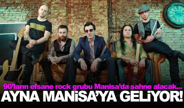 Ayna grubu Manisa’da sahne alacak