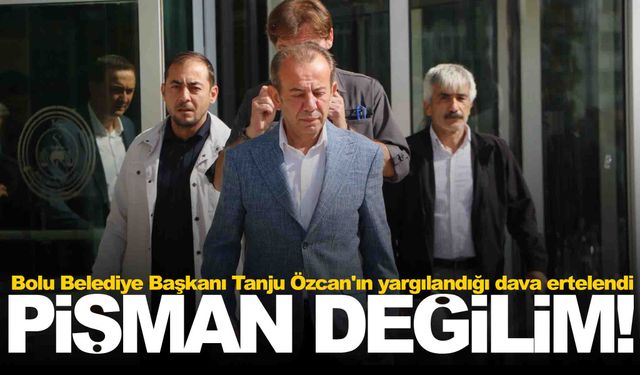 Sığınmacılarla ilgili sözleri nedeniyle hakkında dava açılmıştı… Bolu Belediye Başkanı bildiğiniz gibi!