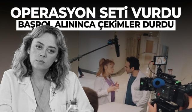 Demet Evgar evden alındı... Fenomen dizide çekimler durdu