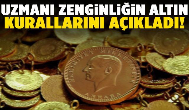 İslam Memiş zenginliğin “altın kurallarını” açıkladı!
