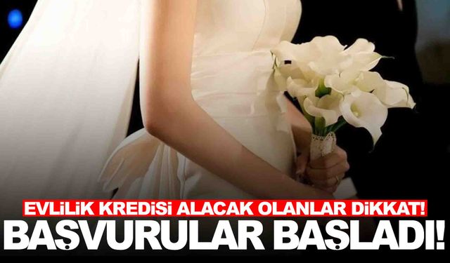Evlilik kredisi başvuruları başladı: Aile ve Gençlik Fonu güncellendi