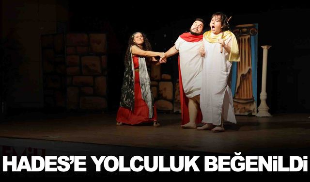 “Hades’e Yolculuk” tiyatroseverlerle buluştu