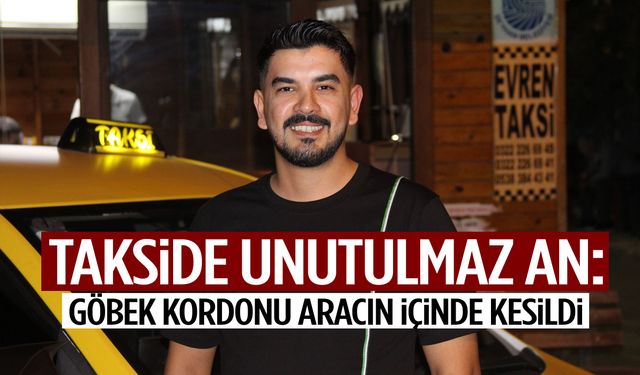 Hastaneye yetişemedi… Bebek taksinin içinde doğdu: Şoförden ömür boyu sürecek jest!