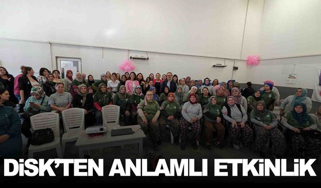 İşçi kadınlardan meme kanseri farkındalık mesajı