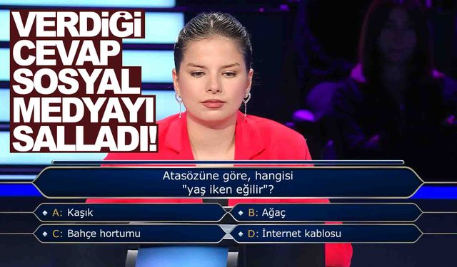“Kim Milyoner Olmak İster?” yarışmacısı ilk soruda elendi… Cevabı sosyal medyayı yıktı geçti!