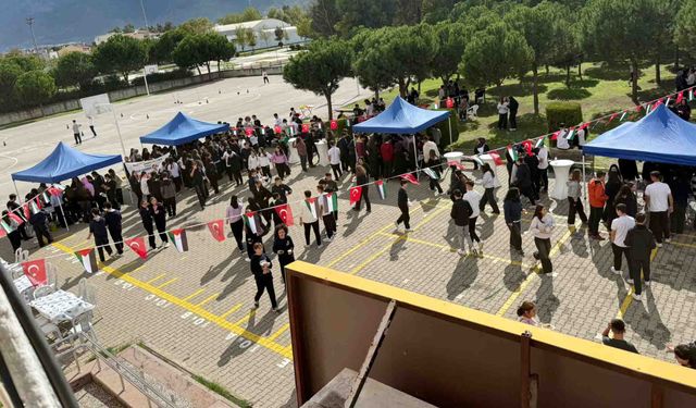 Manisa’da ‘Gazze İçin Seferberlik’ kermesi