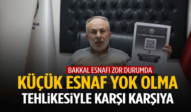 Küçük esnaf yok olma tehlikesiyle karşı karşıya!