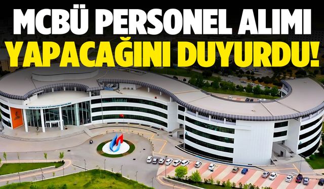 Celal Bayar Üniversitesi kadro açtı! Başvurular başladı…