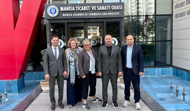 Manisa TSO ile Alman heyet arasında stratejik görüşme