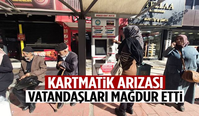 Manisa’da ulaşım krizi! Kartmatik arızası vatandaşları isyan ettirdi