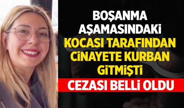 İzmir'de boşanma aşamasındaki eşini öldüren koca tutuklandı