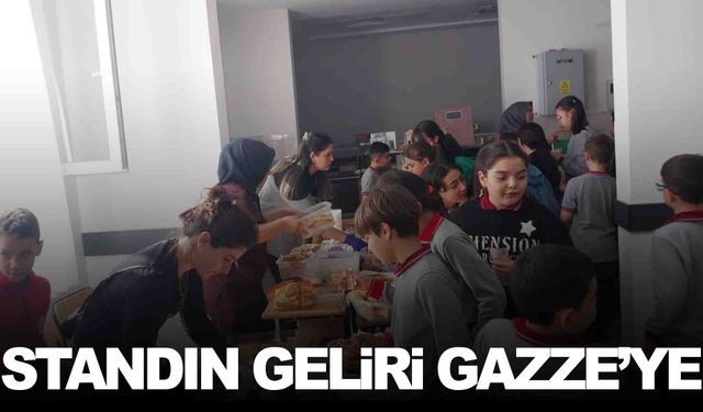 Sarıgöllü öğrencilerden Gazze’deki çocuklara anlamlı destek