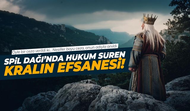 Spil Dağı'nda hüküm süren kral: Tantalos