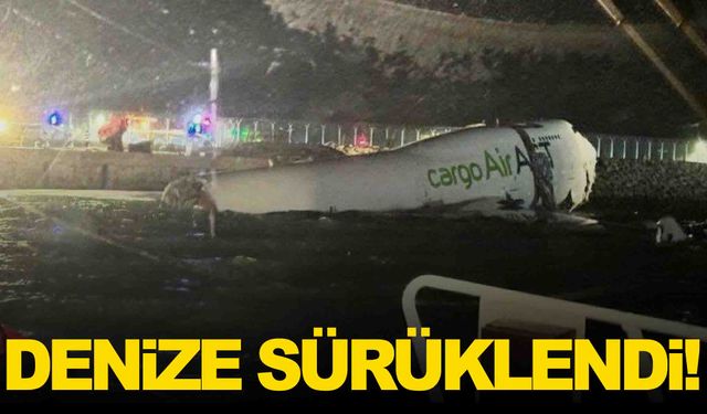 Türk şirkete ait uçak Hong Kong’da pistten çıktı!