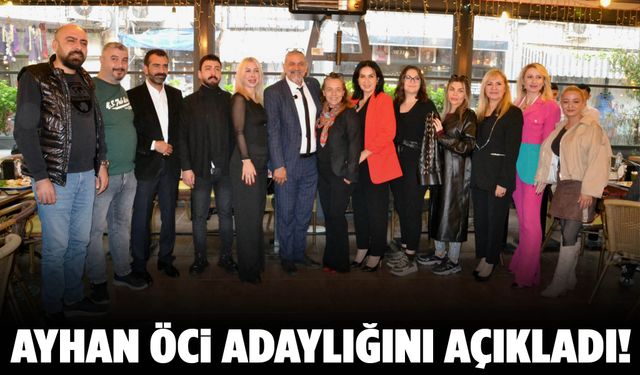 Ayhan Öci Berberler ve Kuaförler Odası adaylığını açıkladı