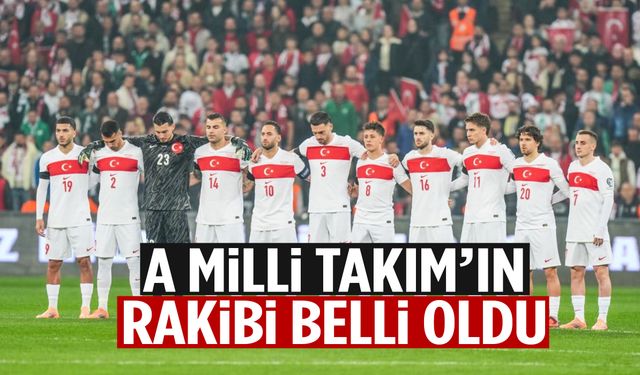 A Milli Takım’ın play-off turundaki rakibi belli oldu!