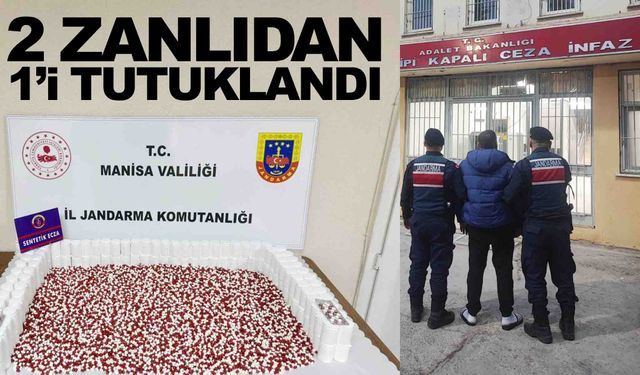 Alaşehir’de JASAT’tan uyuşturucu operasyonu: 9 bin 140 sentetik hap ele geçirildi