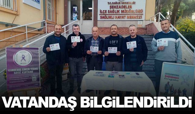 Manisa’da akciğer kanseri bilgilendirmesi!