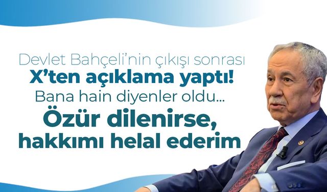 Bülent Arınç’tan 5 Yıl Sonra Sitem Dolu Çıkış