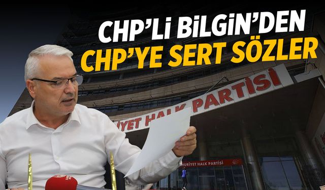 Manisa'da CHP'ye liyakatsizlik suçlaması! CHP'li Bilgin'den şok sözler