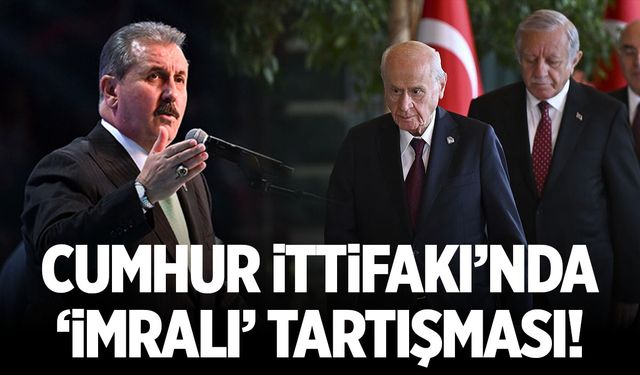 Cumhur İttifakı'nda 'İmralı' tartışması
