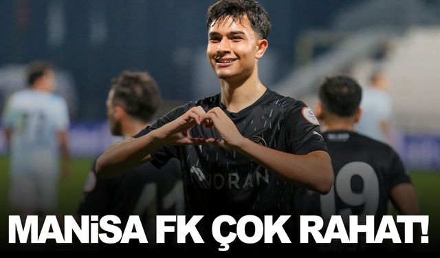 Manisa FK evinde rahat kazandı: 5-0