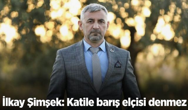 İlkay Şimşek: Katile barış elçisi denmez