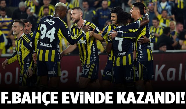 Fenerbahçe’den gollü galibiyet!