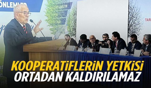 Genel Başkan Uysal: “Kooperatiflerin yetkisi ortadan kaldırılamaz”