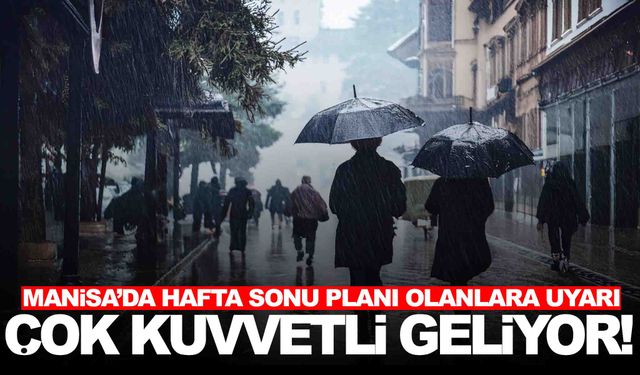 Hem cumartesi hem de pazar... Hafta sonu planı olanlara uyarı... Çok şiddetli geliyor!