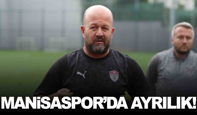 Manisaspor’da Erkan Aslan dönemi sona erdi