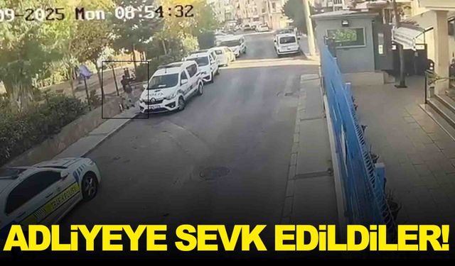 İzmir’de polis merkezine saldırı olayı... Ebu Hanzala ve Ebu Haris adliyeye sevk edildi