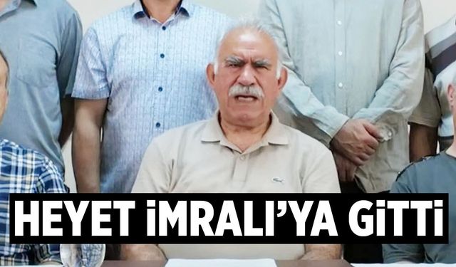 Komisyon Heyeti İmralı’ya Gitti