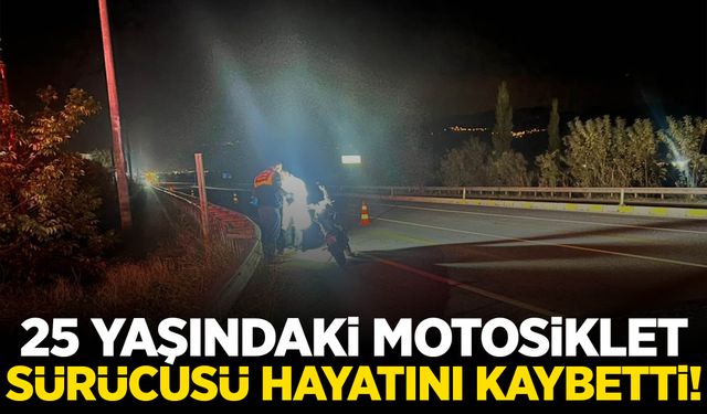 Aydın’da feci kaza: Motosiklet sürücüsü hayatını kaybetti