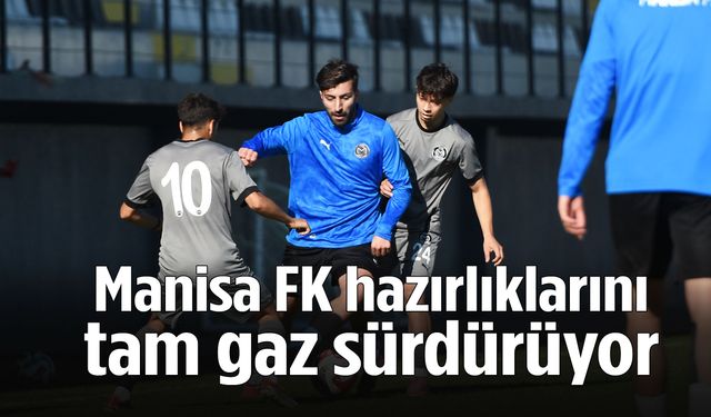 Manisa FK hazırlıklarını tam gaz sürdürüyor… U19 takımıyla antrenman maçı yaptılar!