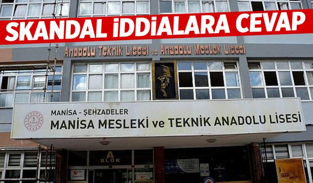 Manisa MEM'den skandal iddialara cevap