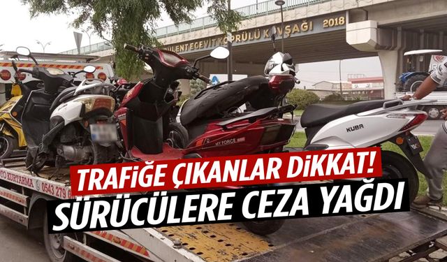 Manisa’da trafiğe çıkanlar dikkat! 9 ayda 25 bin sürücüye ceza yağdı