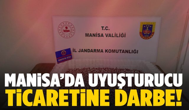 Manisa’da uyuşturucu ticaretine darbe!