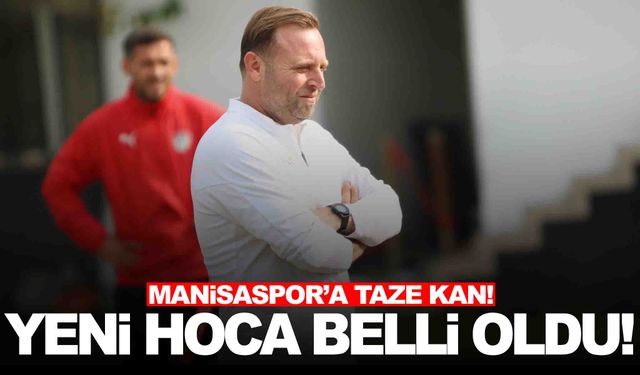 Manisaspor’un yeni teknik direktörü İsmail Özünal oldu