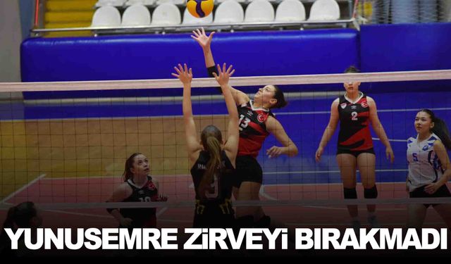 Yunusemre’nin genç sultanları liderliğini sürdürdü