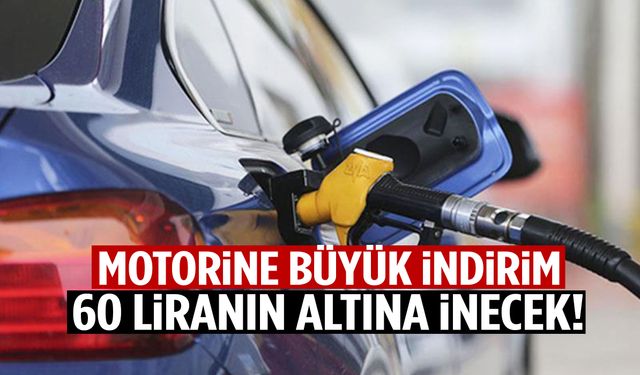 Motorine büyük indirim! 60 liranın altına inecek…