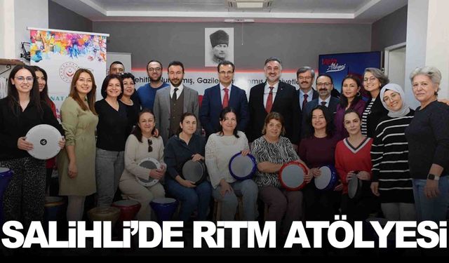 Salihli’de ritm atölyesi büyük ilgi gördü