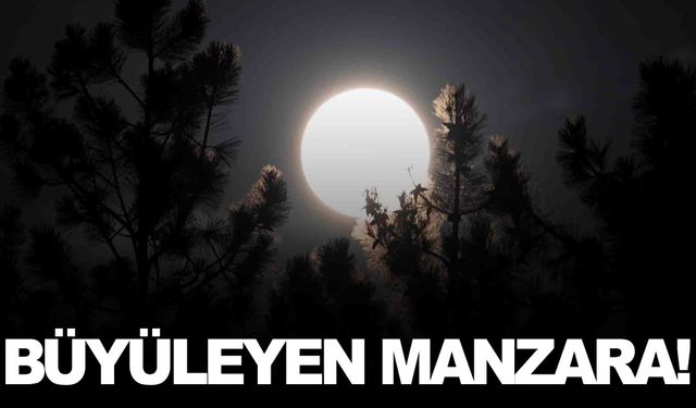 Spil Dağı’nda ‘Kunduz Süper Ay’ şöleni!