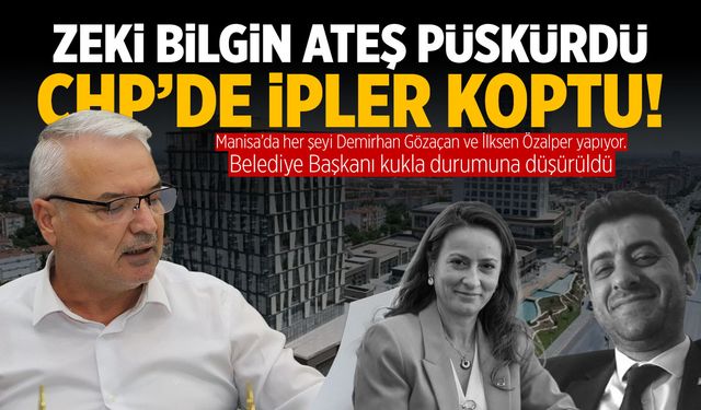 Zeki Bilgin'den zehir zemberek sözler! CHP'de ipler koptu...