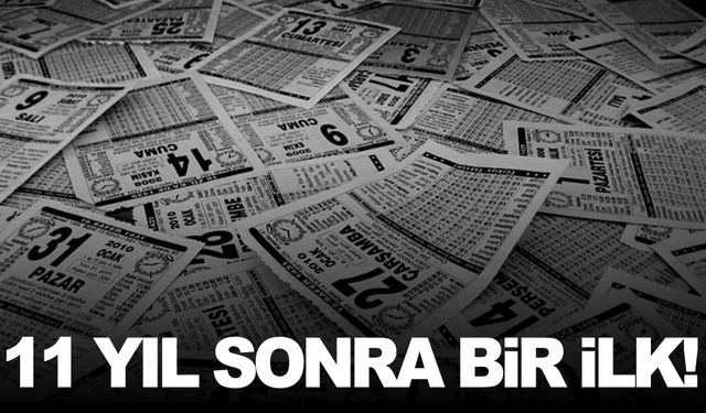 Bugün 1 Aralık... 11 yıl sonra tekrar eden tarih detayı