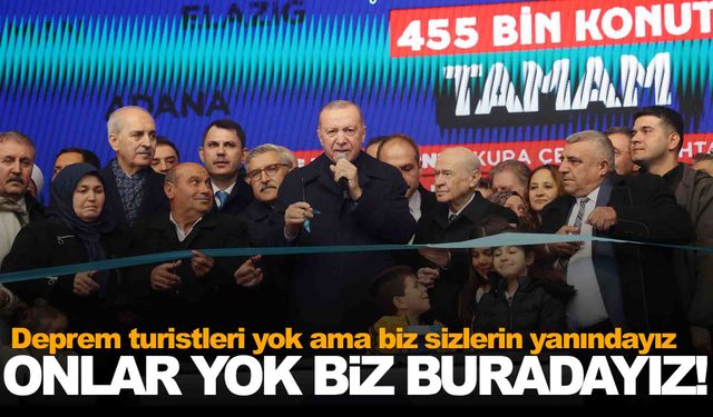 Afet bölgesinde 455 bininci konut teslim edildi... Erdoğan’dan flaş sözler!