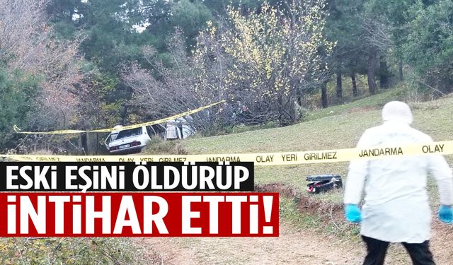 Samsun'da bir şahıs eski eşini öldürüp intihar etti