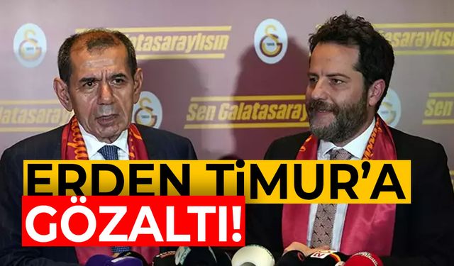 Futbol'da bahis: Erden Timur ve 28 şüpheliye gözaltı!