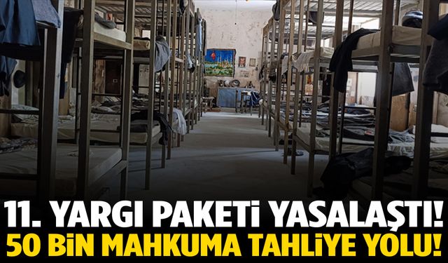 Meclis’ten geçti! 50 bin mahkuma tahliye yolu…
